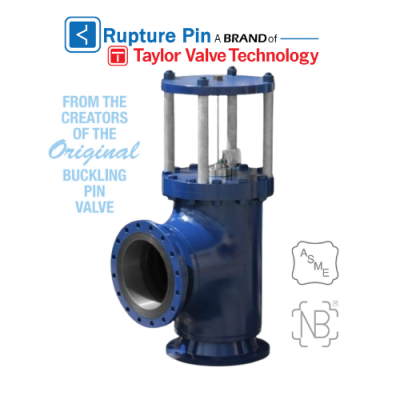 Rupture Pin a brand of Taylor Valve Technologies Model C ASME valve